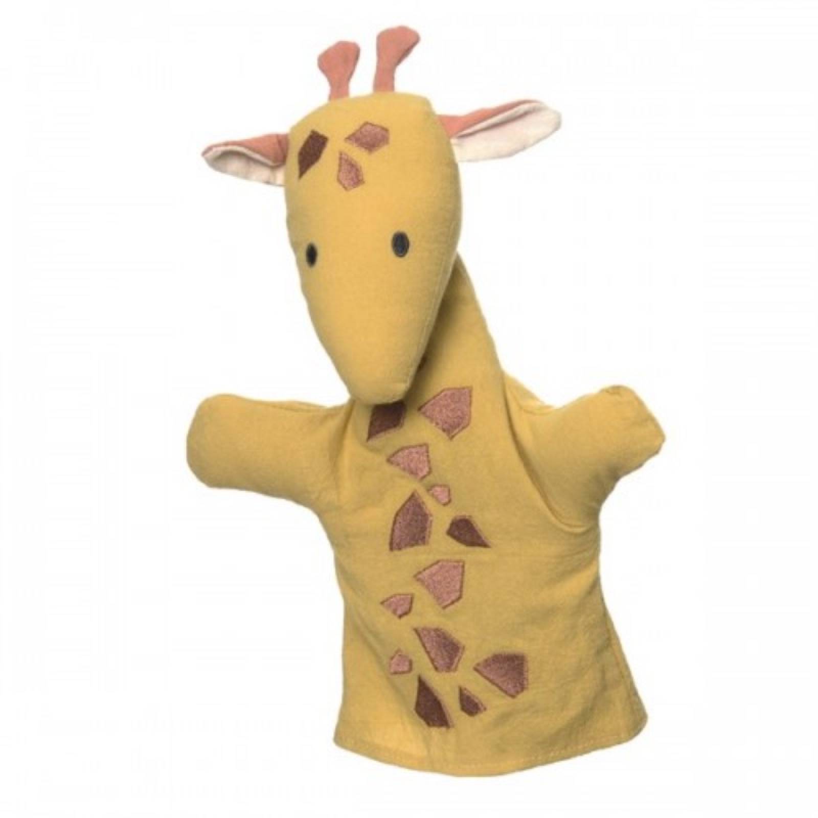 Giraffe - Small Cotton Handpuppet 0+