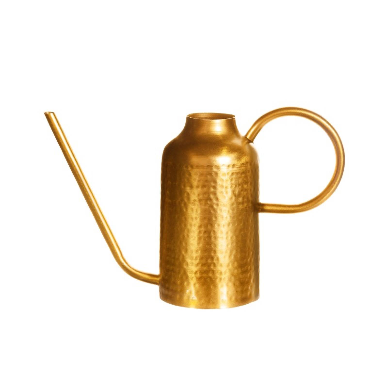 Gold Hammered Watering Can H:26cm