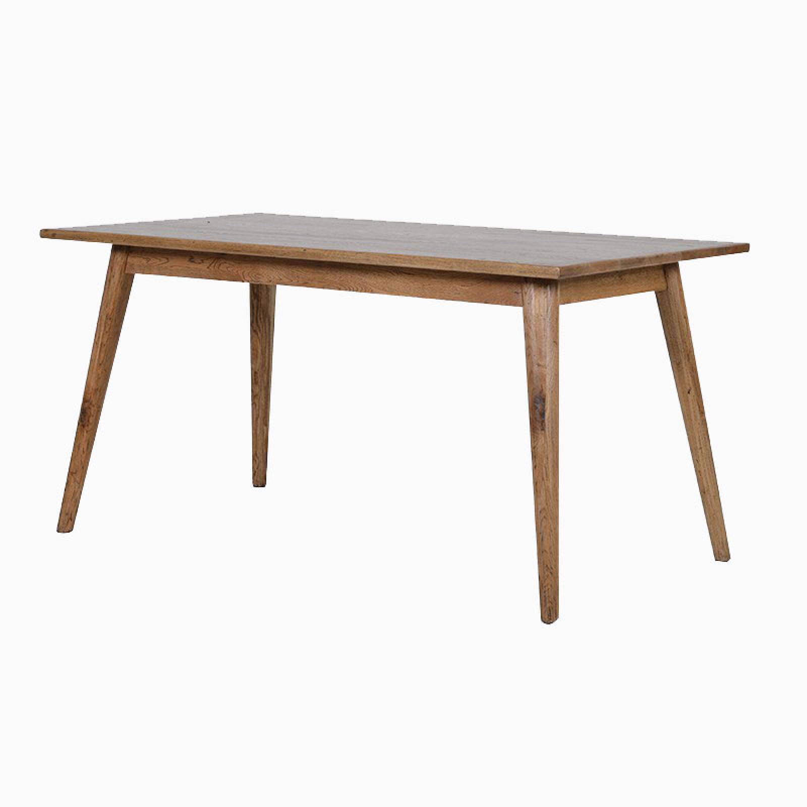 Gotland 1 5m Rectangular Oak Retro Dining Table Splayed Legs Gotland 1 5m Rectangular Oak Retro Dining Table Splayed Legs