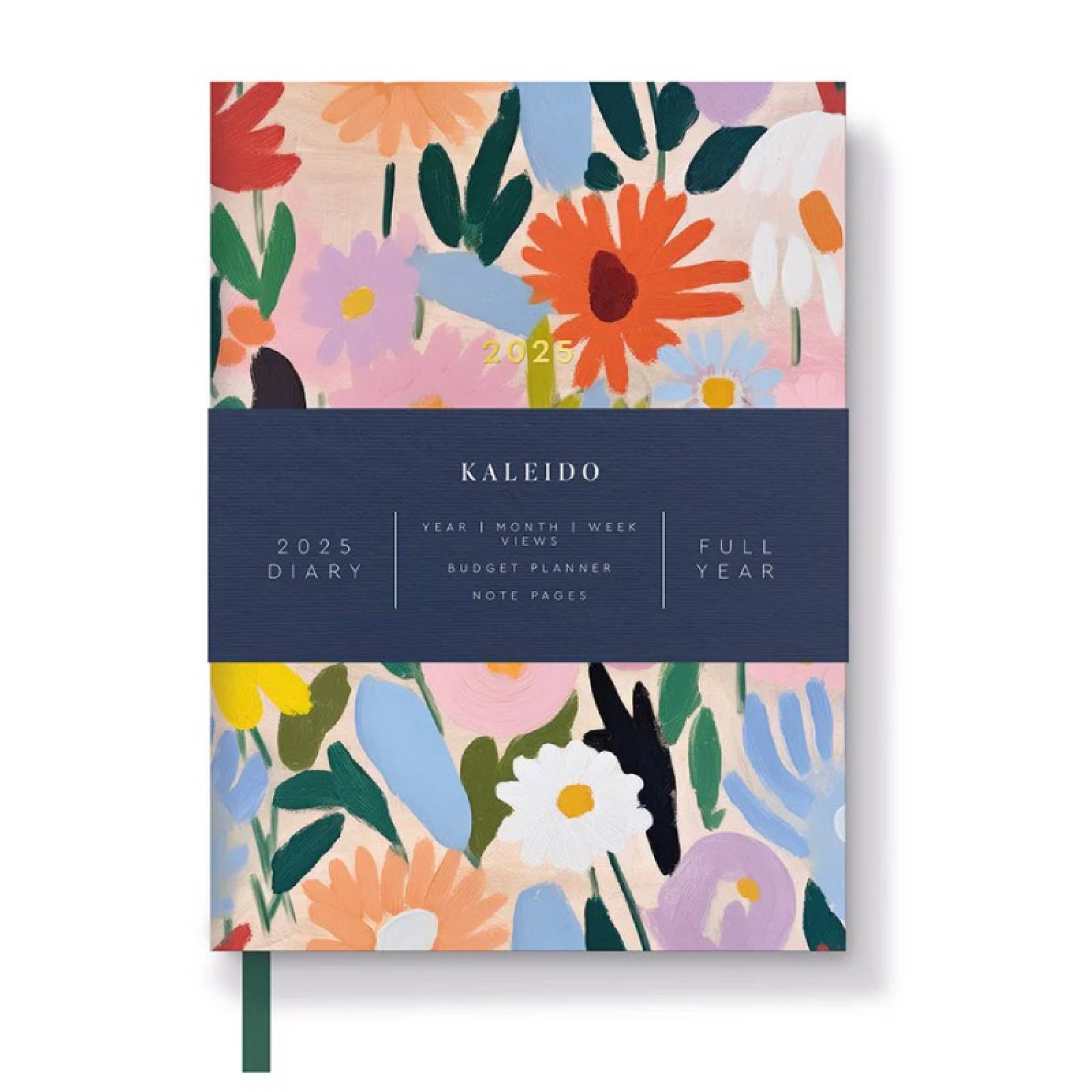 Gouache Floral 2025 Diary A6