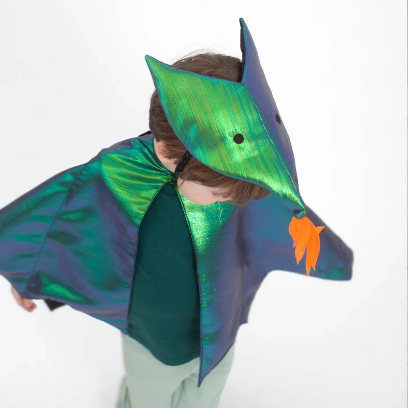 Green Dragon Fancy Dress Costume 3-6yrs thumbnails