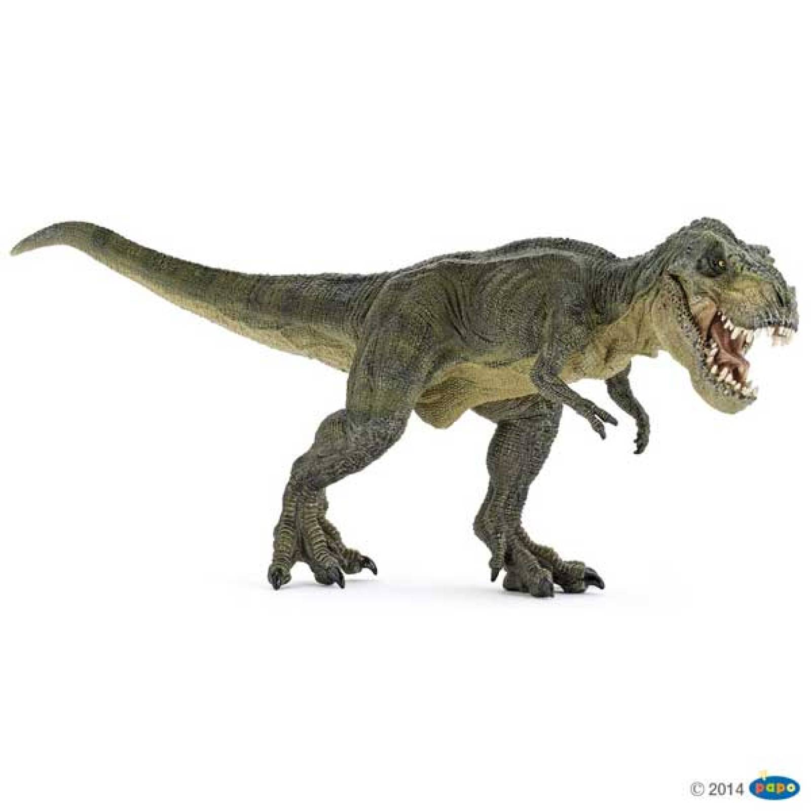 Green Running T Rex Papo Dinosaur Figure