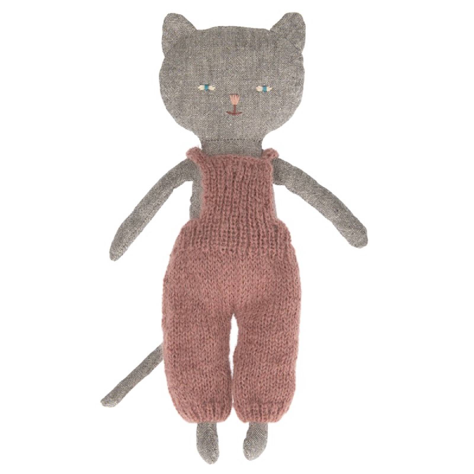 Grey Kitten Chatons Soft Toy Cat By Maileg 0+