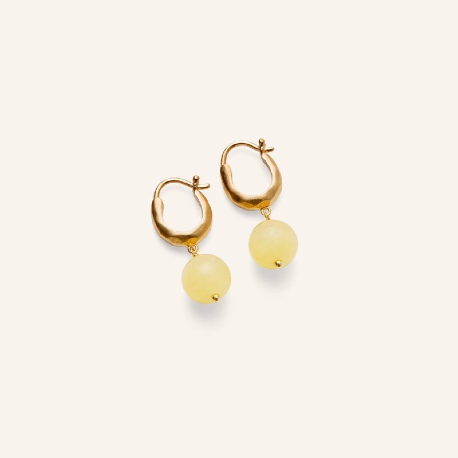 Honey Earrings In Gold By Pernille Corydon