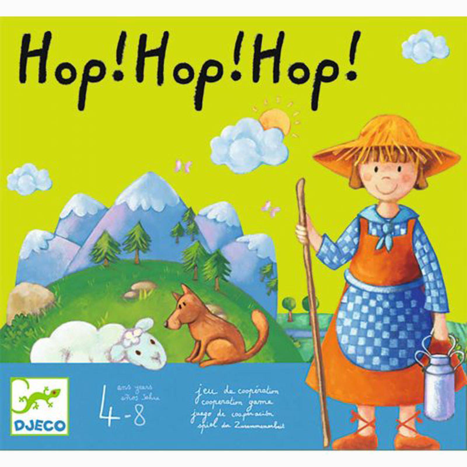 Hop! Hop! Hop! Game By Djeco 4-8yrs