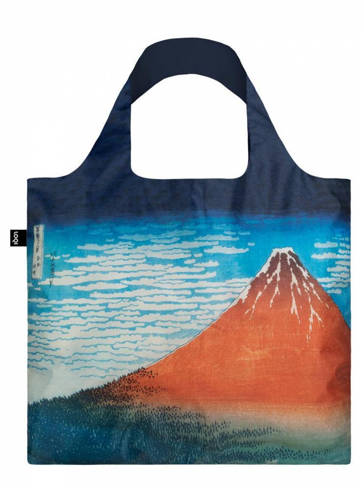 Red Fuji - Reusable Tote Bag With Pouch