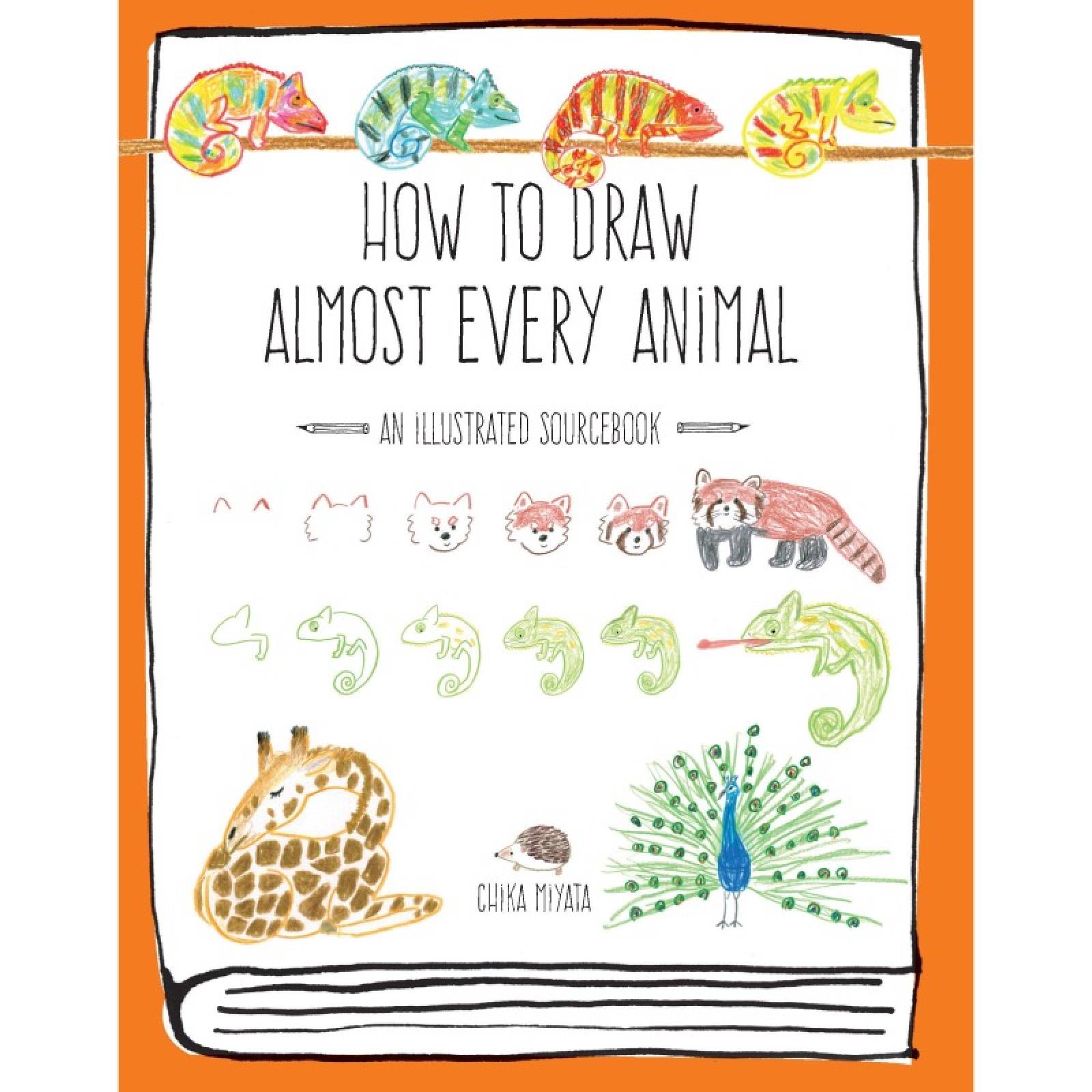 How To Draw Almost Every Animal - Paperback Book