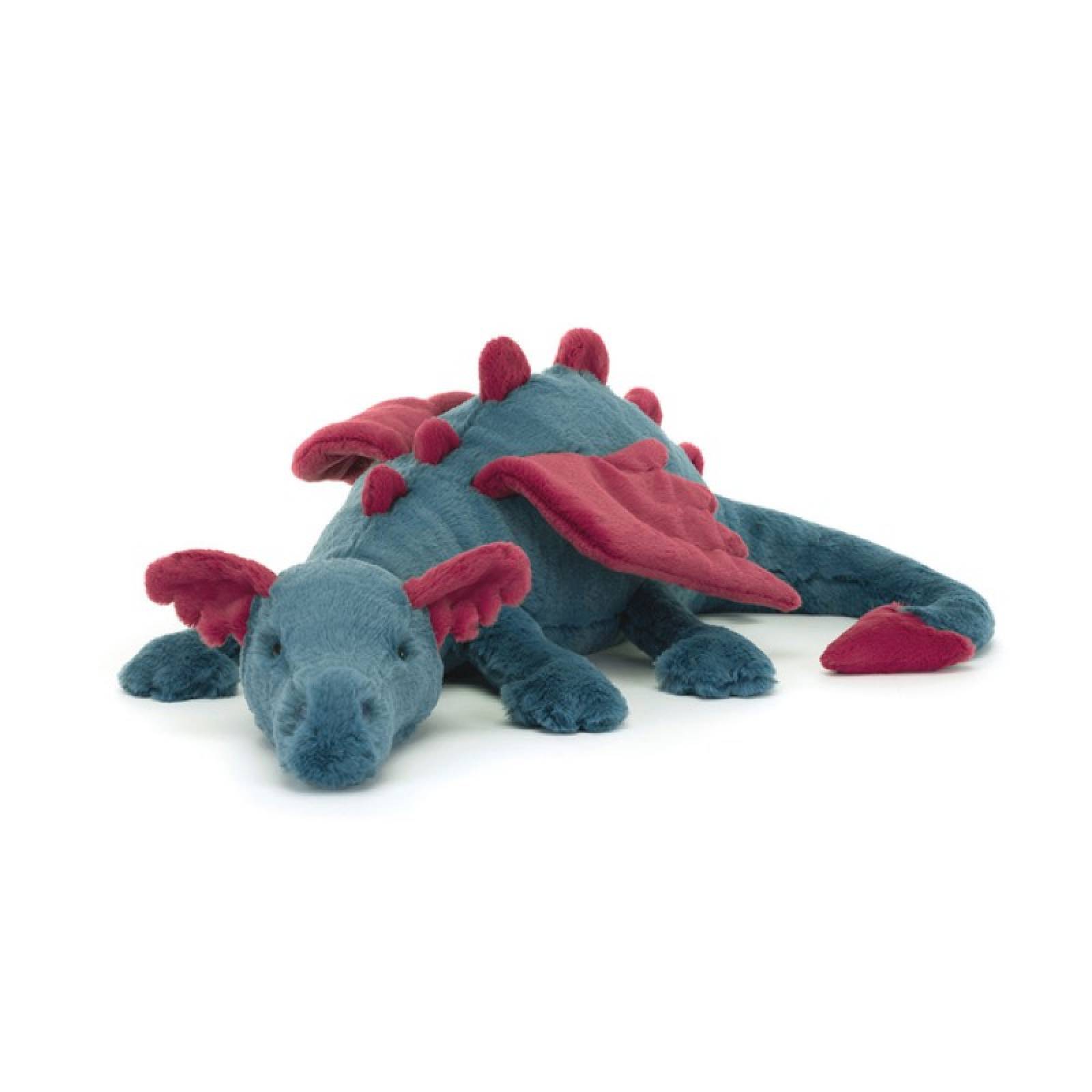 Huge Dexter Dragon Soft Toy By Jellycat 0+