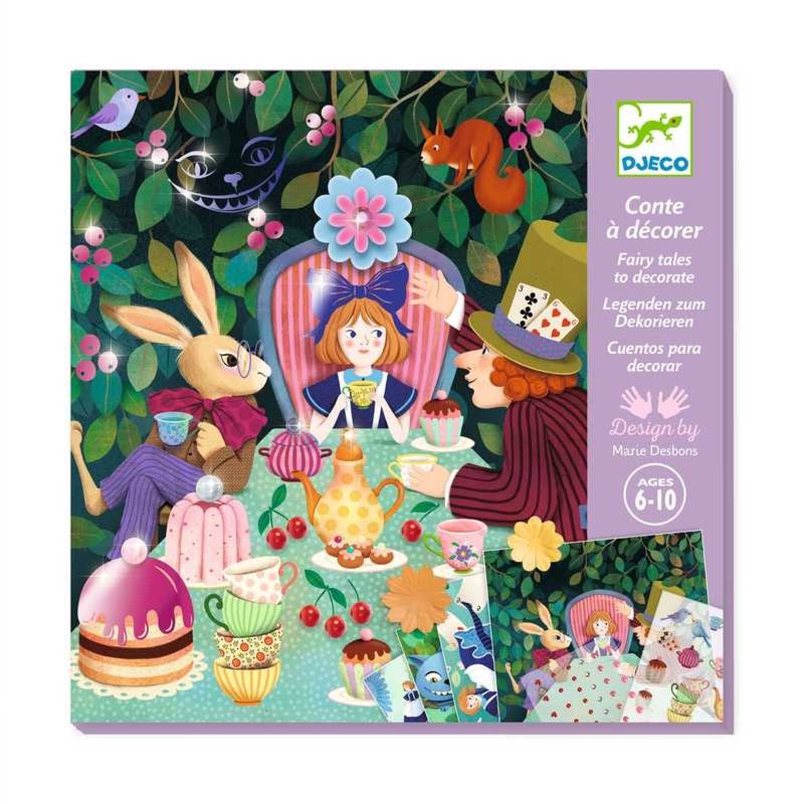 In Wonderland - Decoration Craft Kit By Djeco 6+