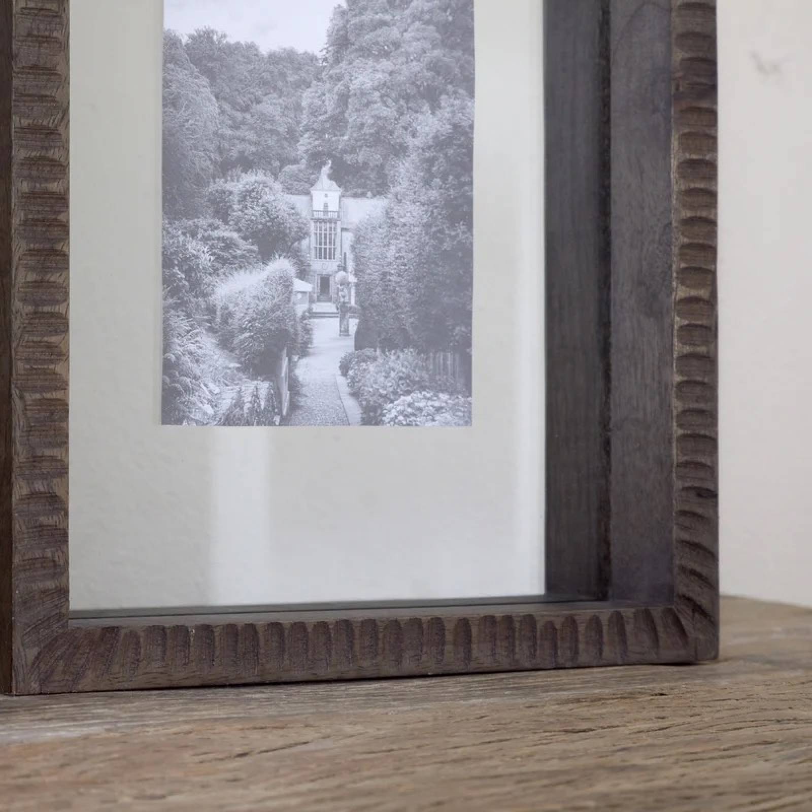 Indu Standing Wooden Frame In Dark Ash - 6x8" thumbnails