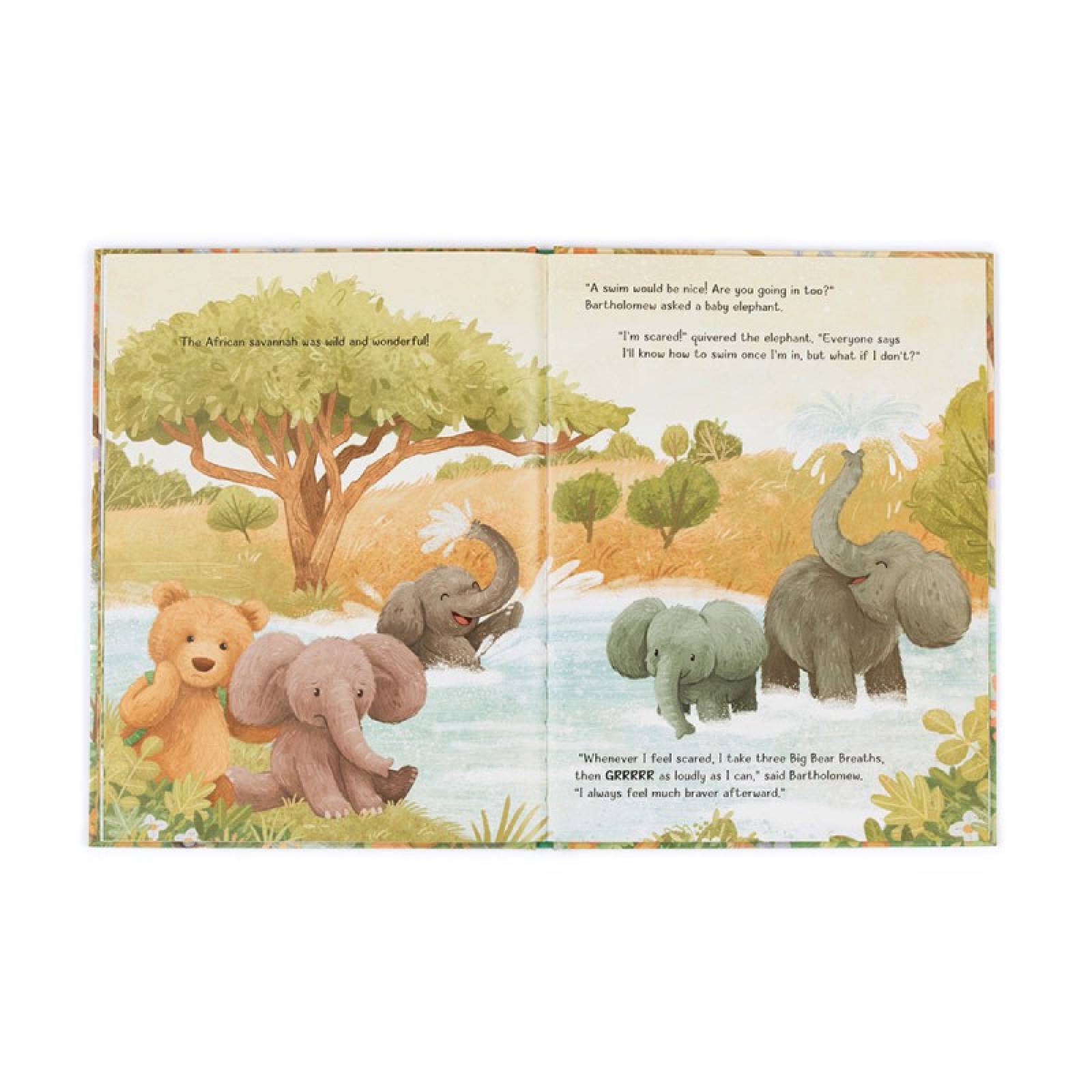 It's A Big World Bartholomew - Book By Jellycat thumbnails