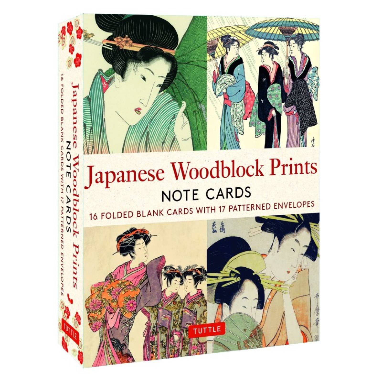 Japanese Woodblock Print Note Cards