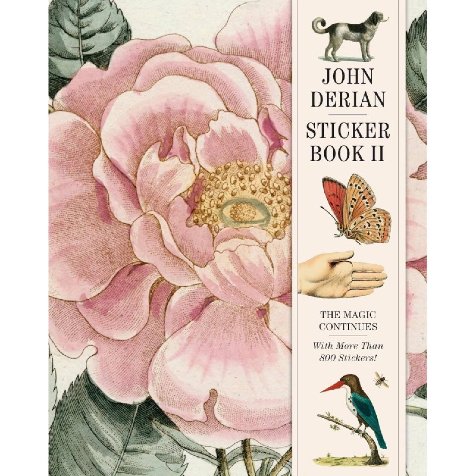 John Derian Sticker Book II - Hardback Book