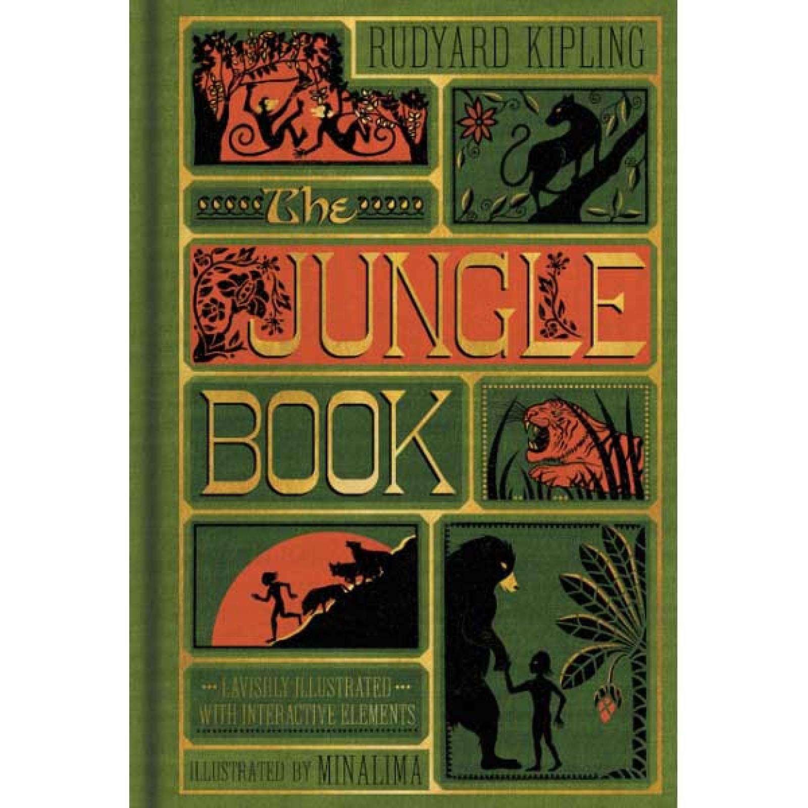 The Jungle Book Minalima Illustrated Hardback Book