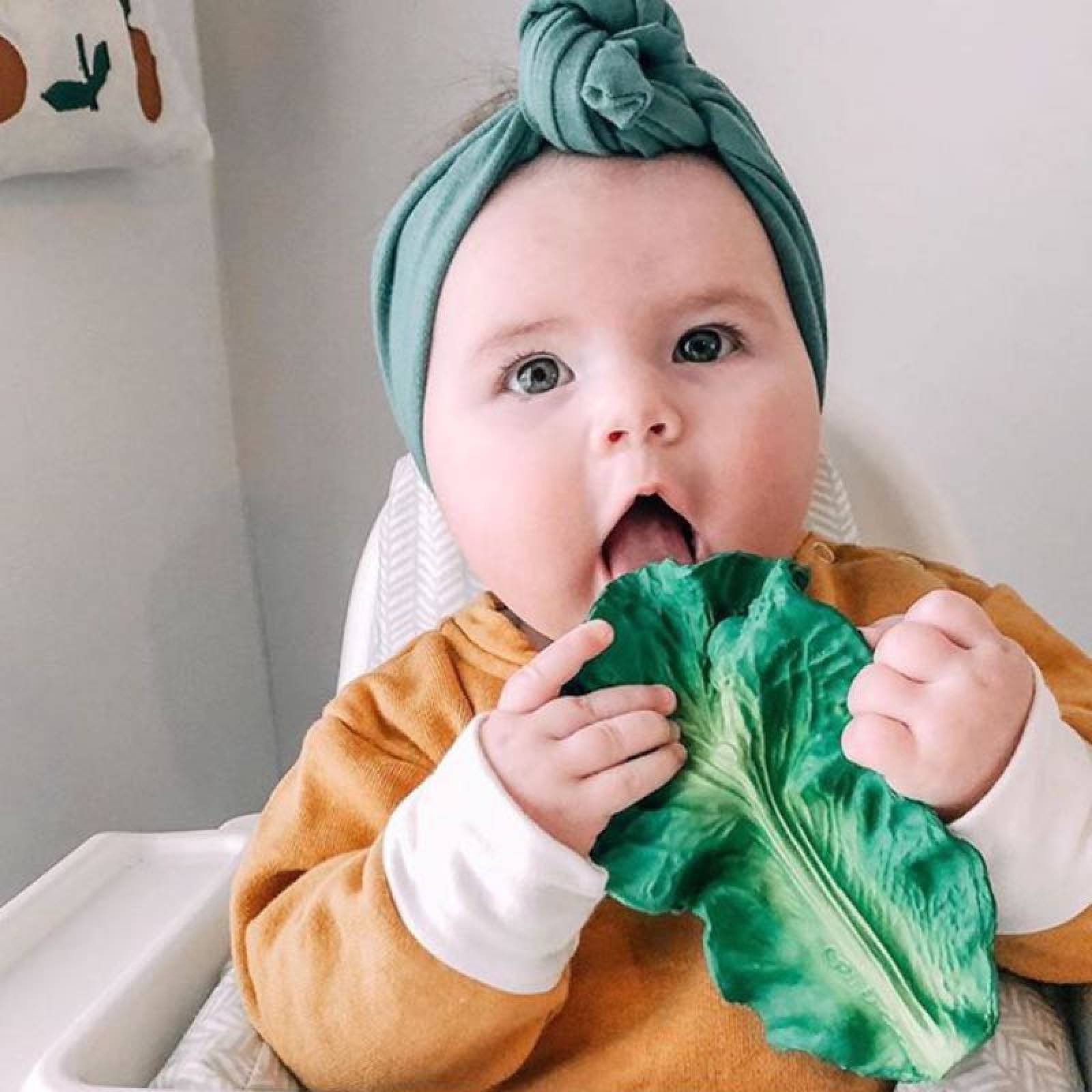 Kendall The Kale - Natural Rubber Teething Toy 0+