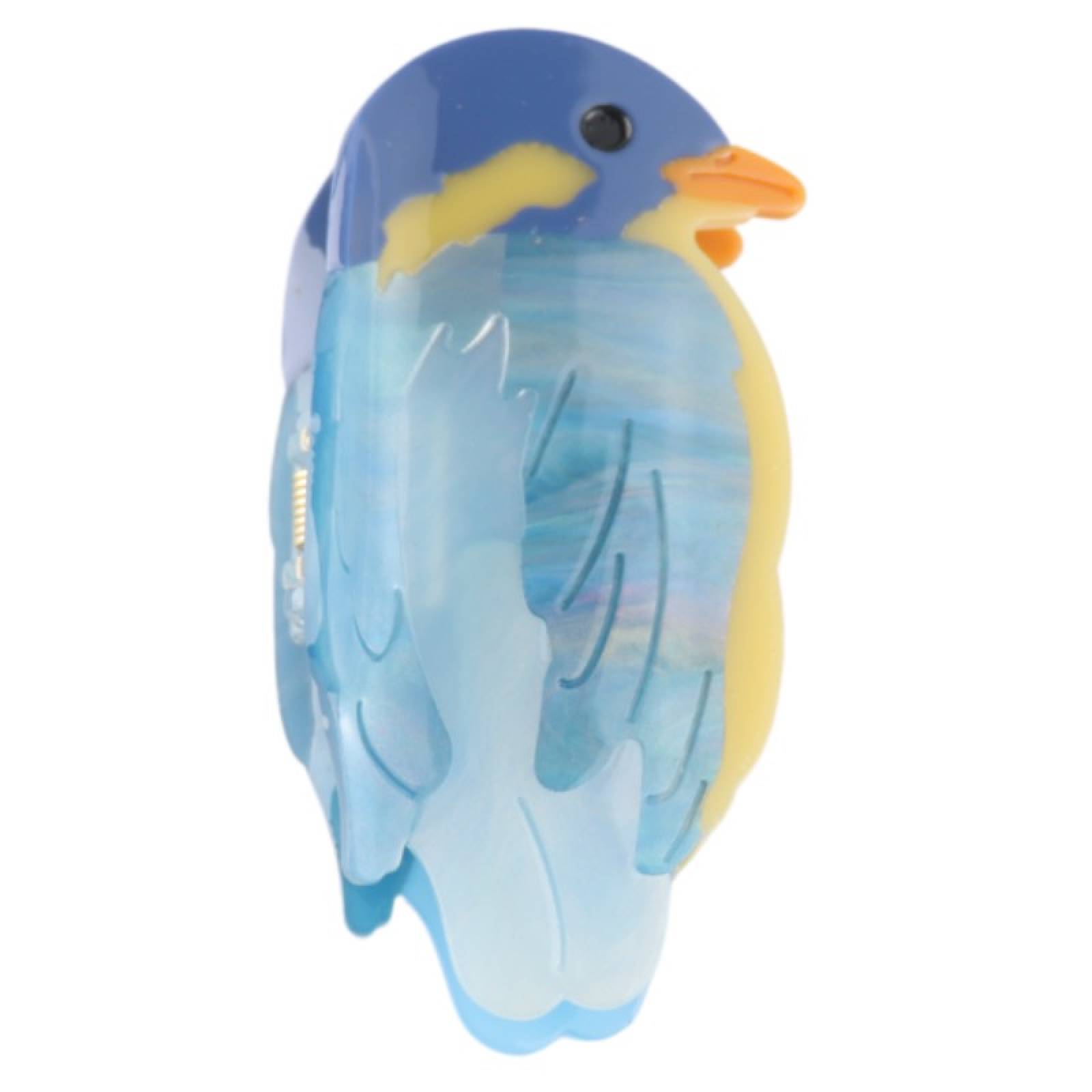 Kingfisher Bird - Large Single Claw Hair Clip