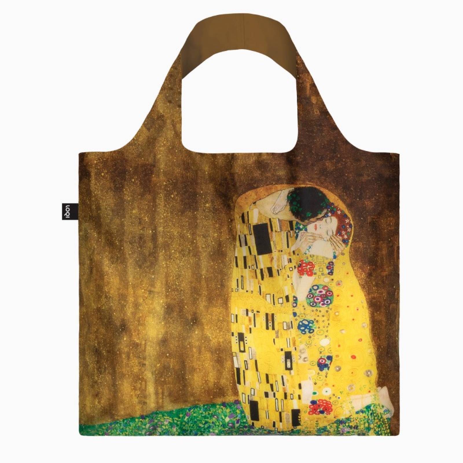 Klimt The Kiss -  Eco Tote Bag With Pouch thumbnails