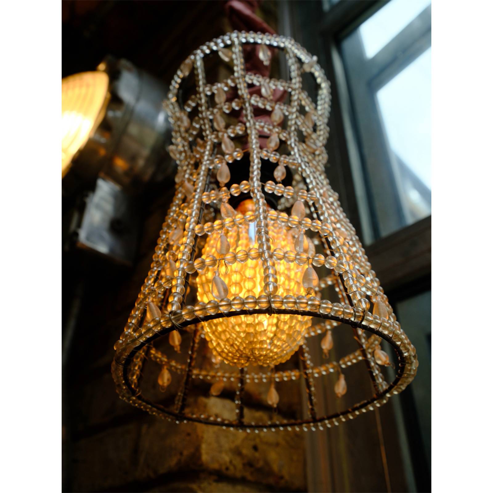 Large Beaded Lampshade thumbnails