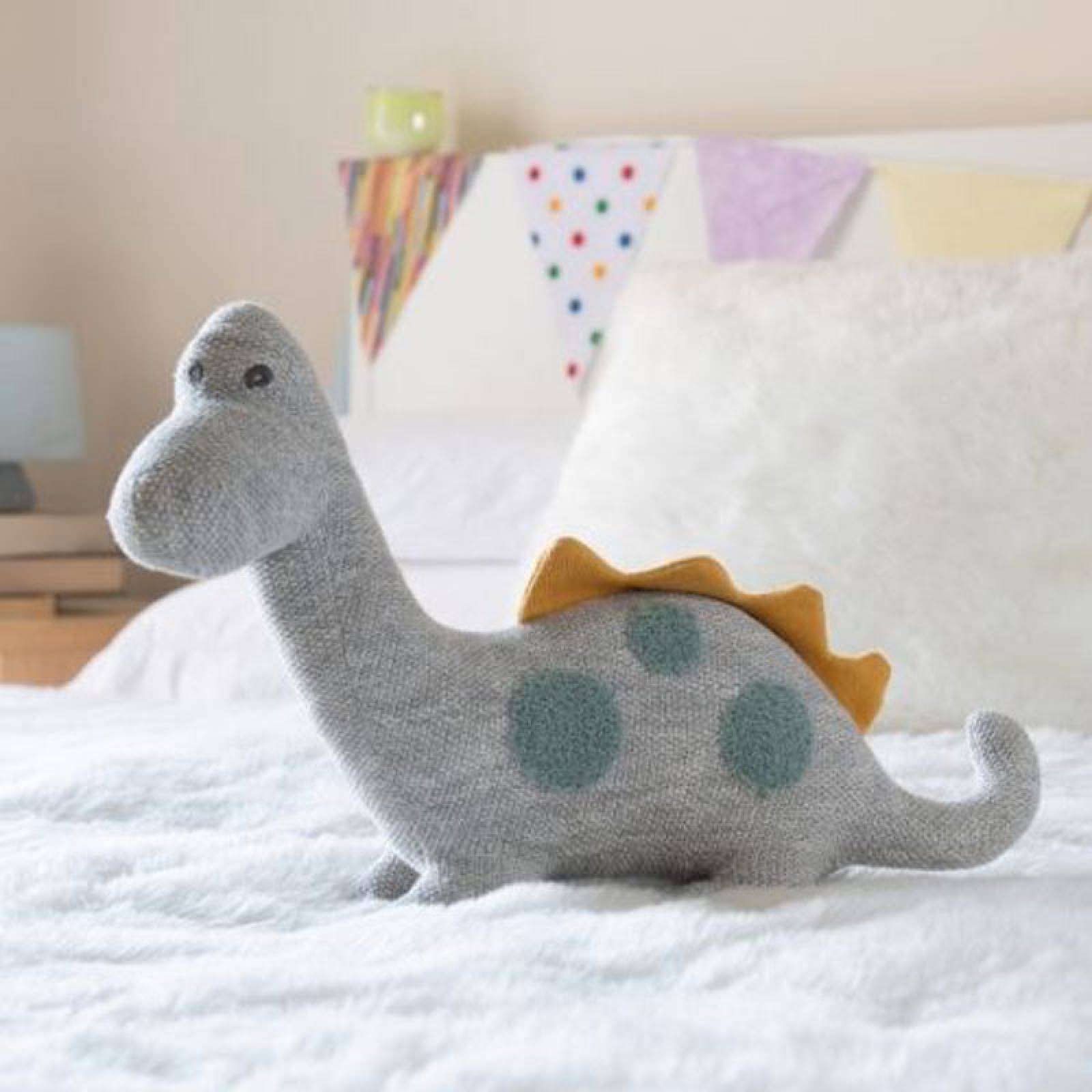 Large Diplodocus Knitted Cotton Soft Toy 0+ thumbnails