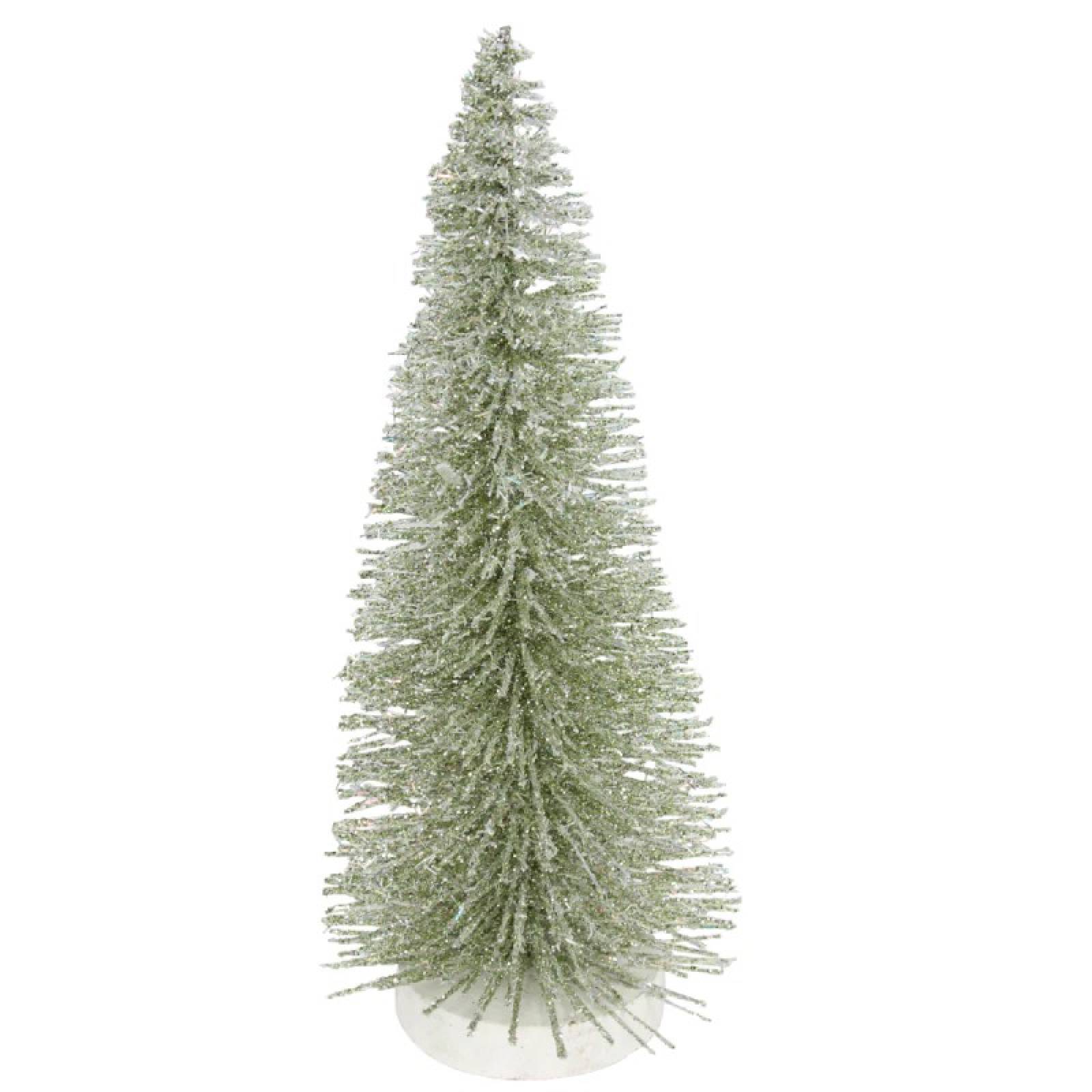 Large Green Bristle Christmas Tree Ornament