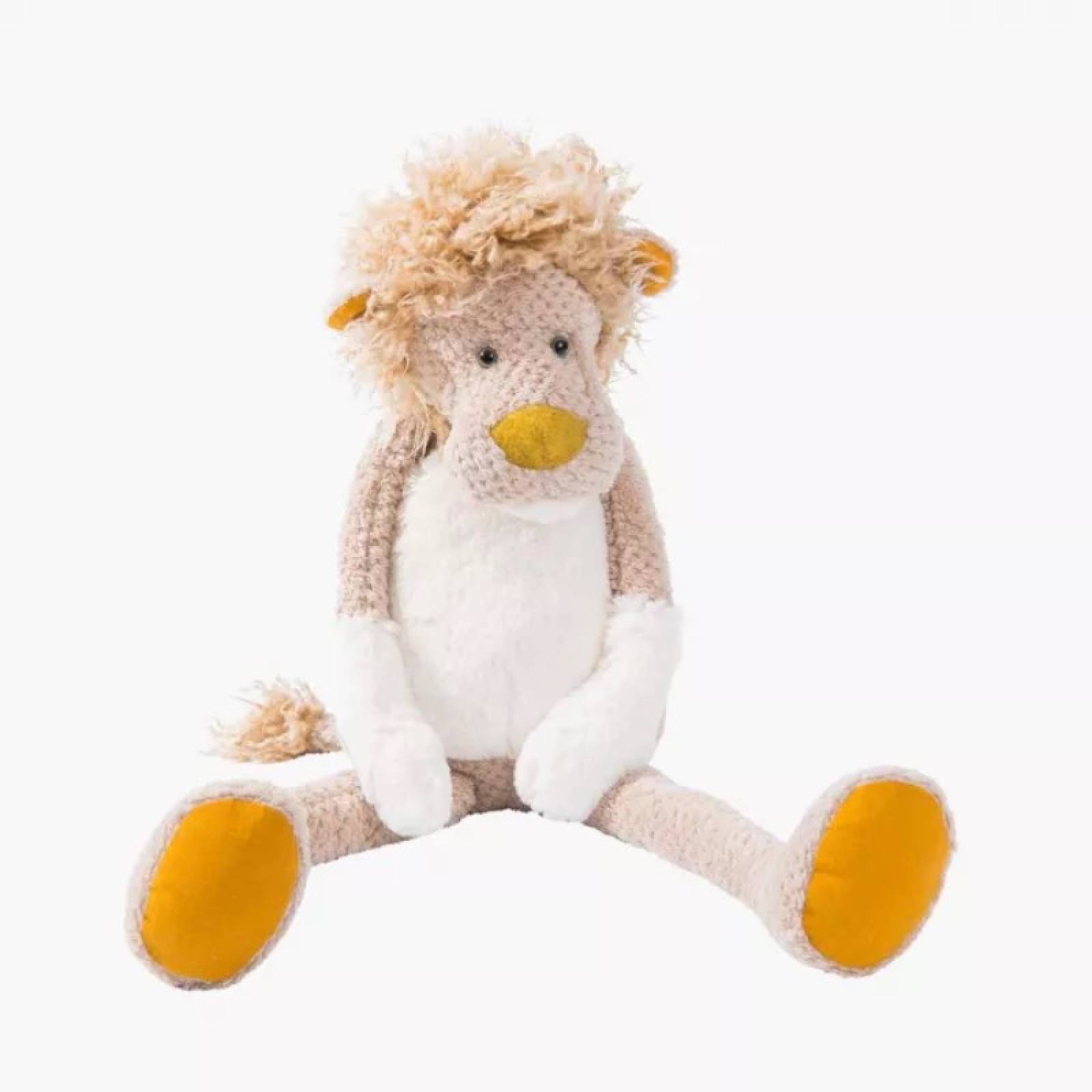 Large Lion Soft Toy Baba Bou By Moulin Roty 0+