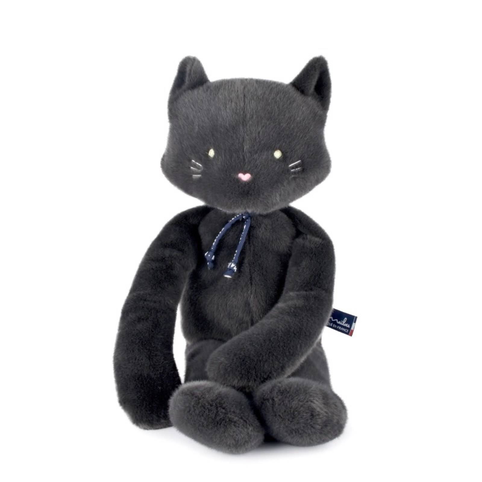 Large Meloe Cat In Anthracite Soft Toy 0+