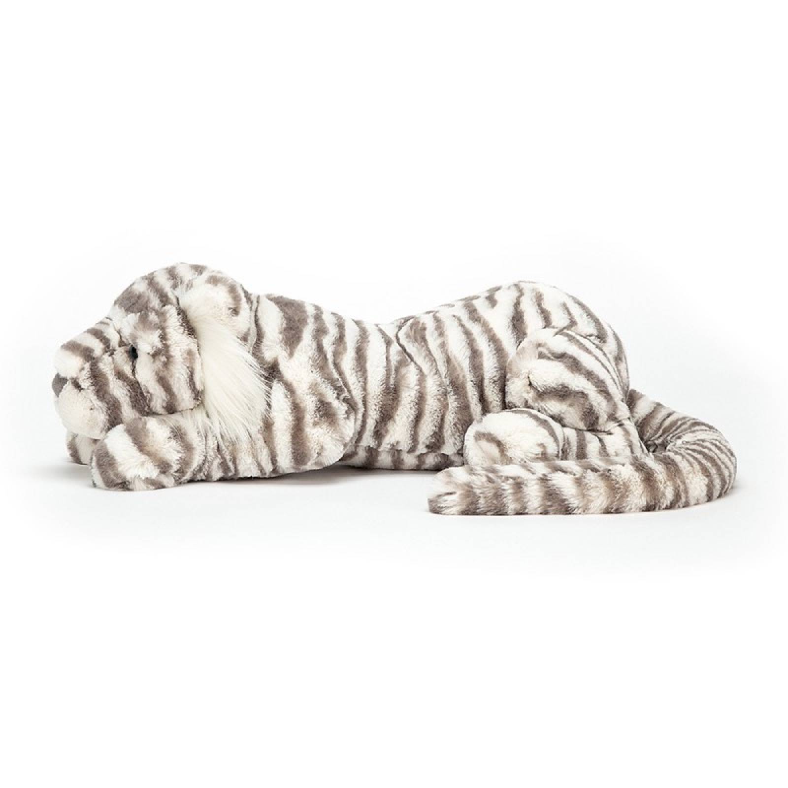 Large Sacha Snow Tiger Soft Toy By Jellycat 1+ thumbnails