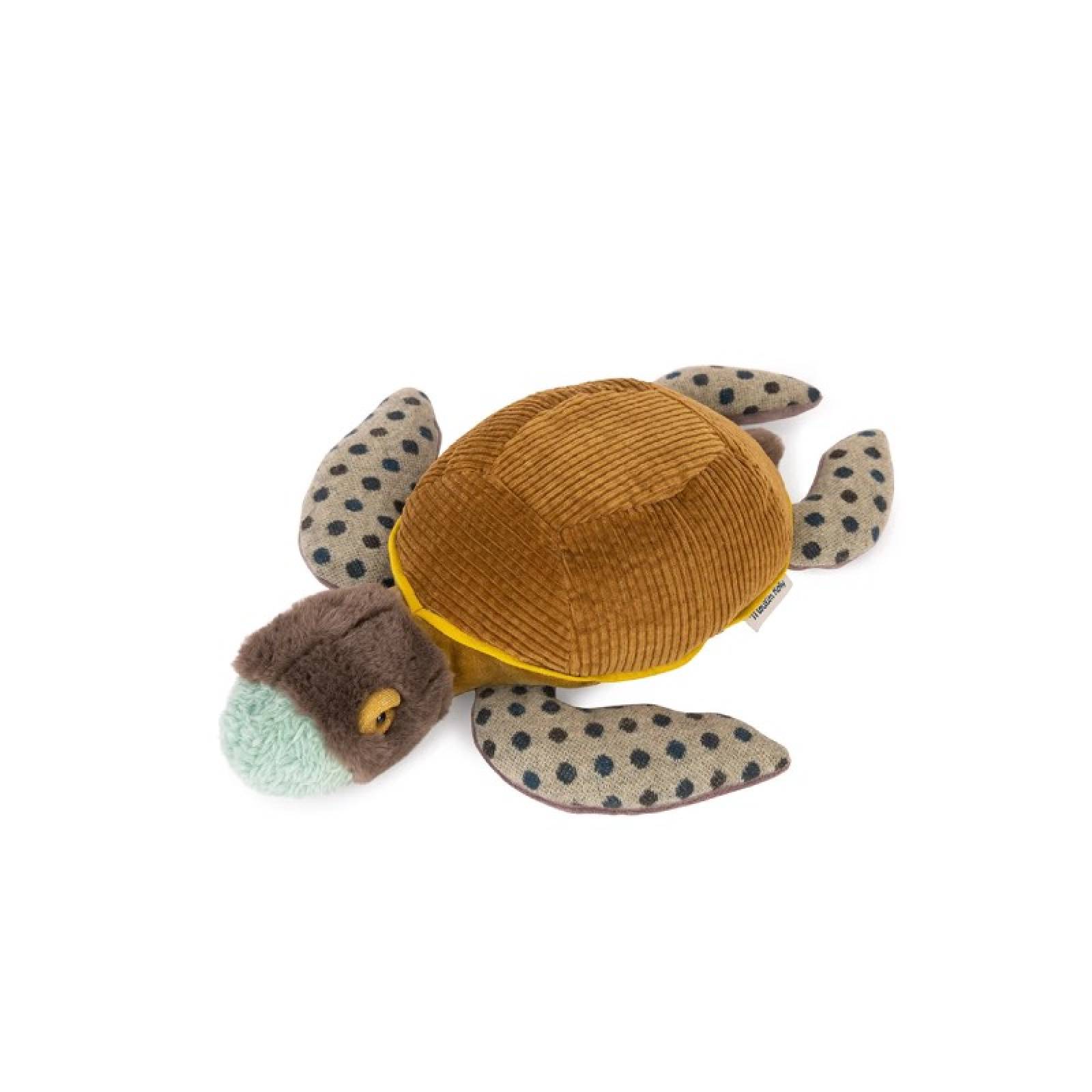 Small Turtle Soft Toy By Moulin Roty 36cm 0+