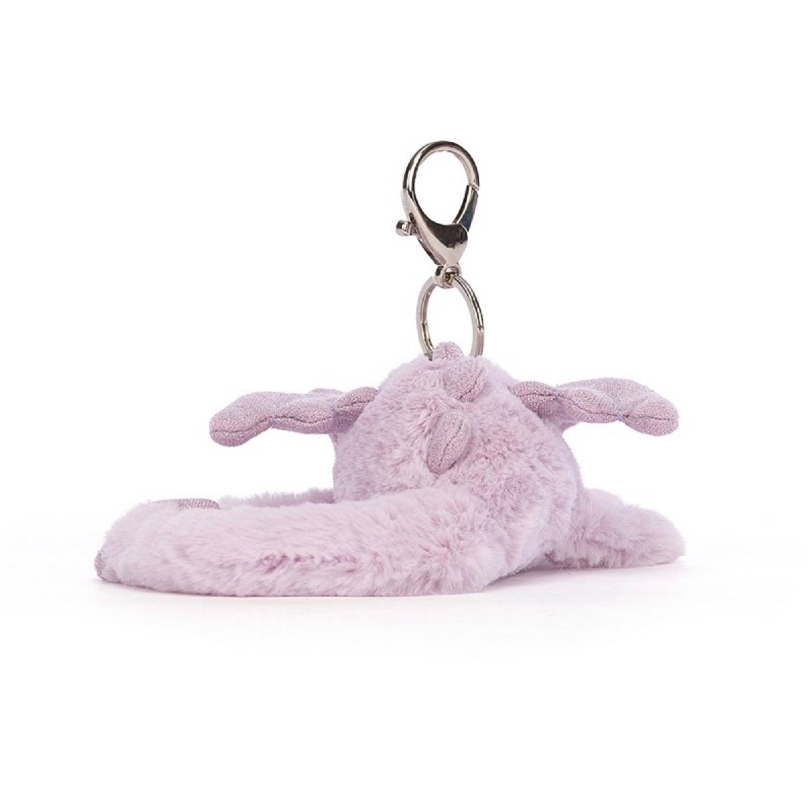 Lavender Dragon Bag Charm By Jellycat 3+ thumbnails