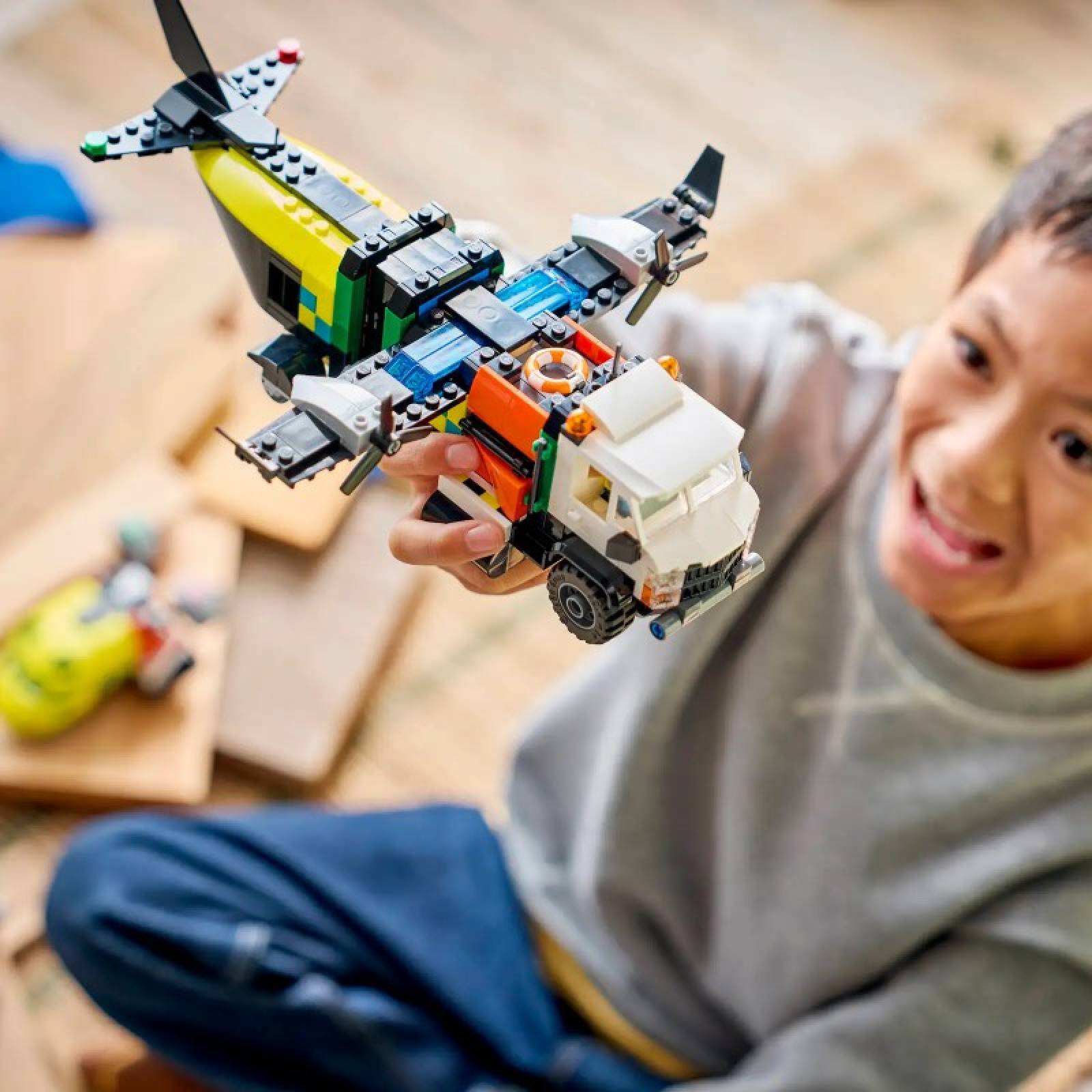LEGO City Airplane, Service Truck & Hovercraft Remix 60505 7+ thumbnails