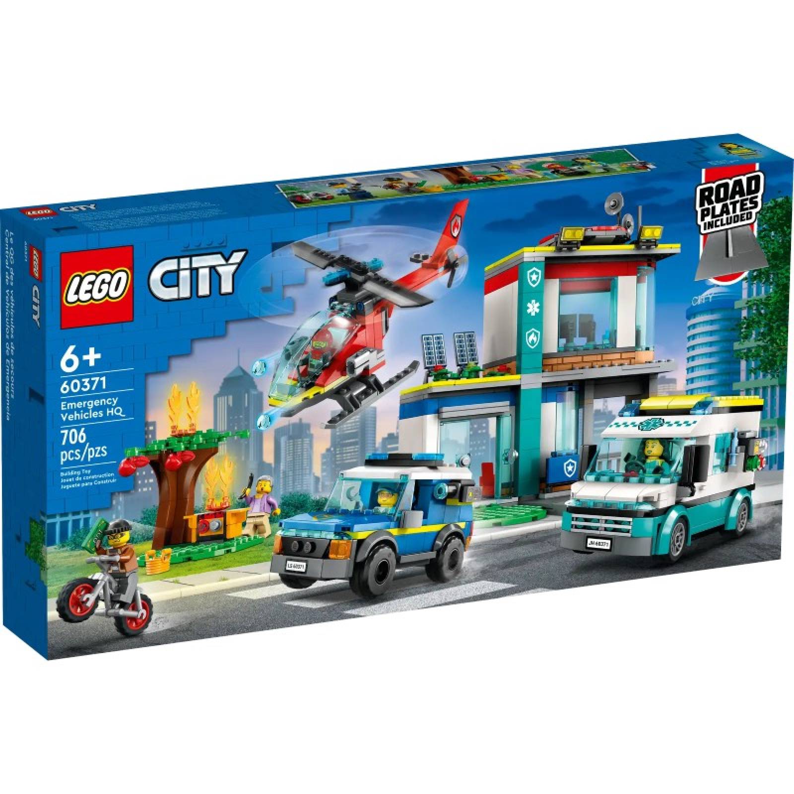 LEGO City Emergency Vehicles HQ 60371 6+