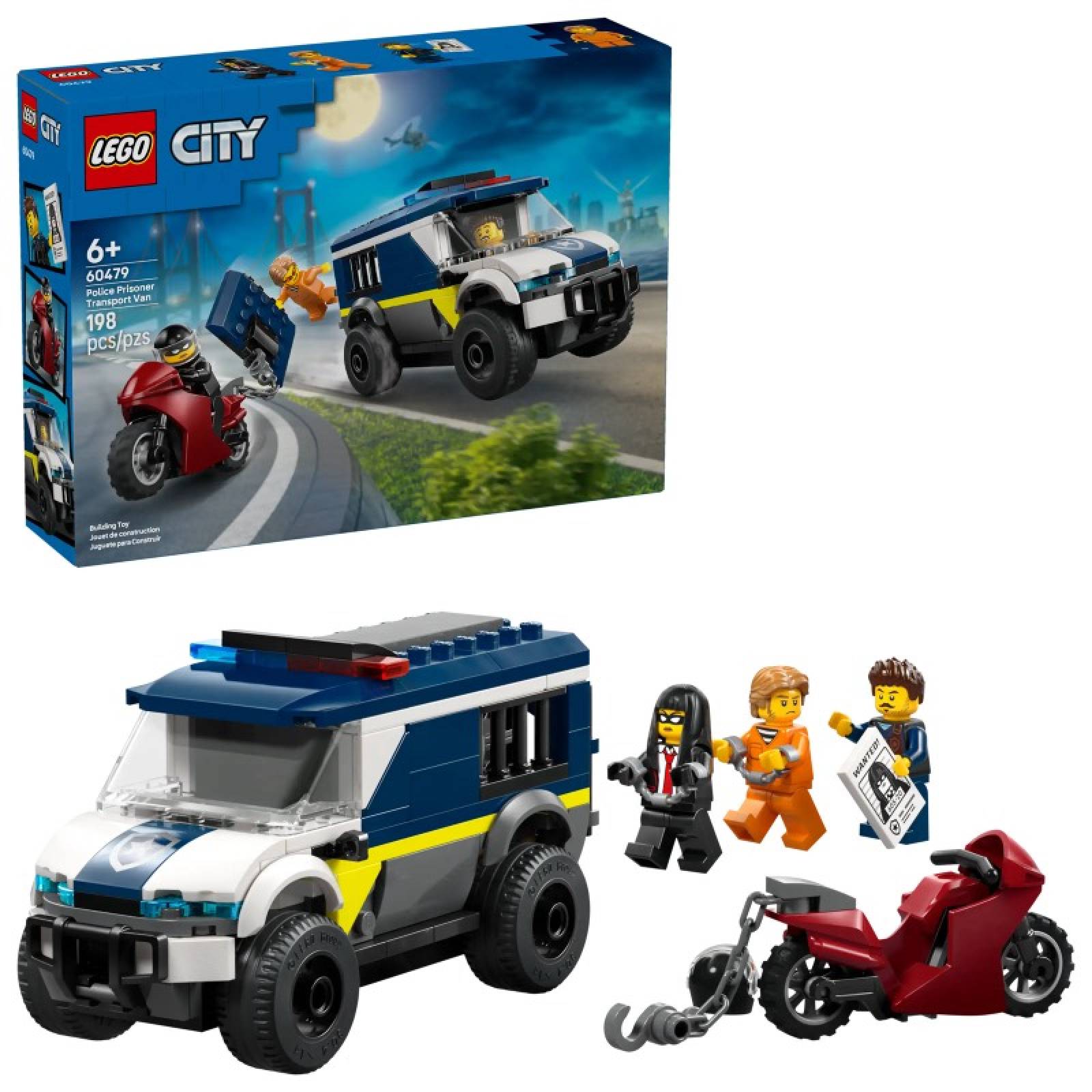 LEGO City Police Prisoner Transport Van 60479 6+