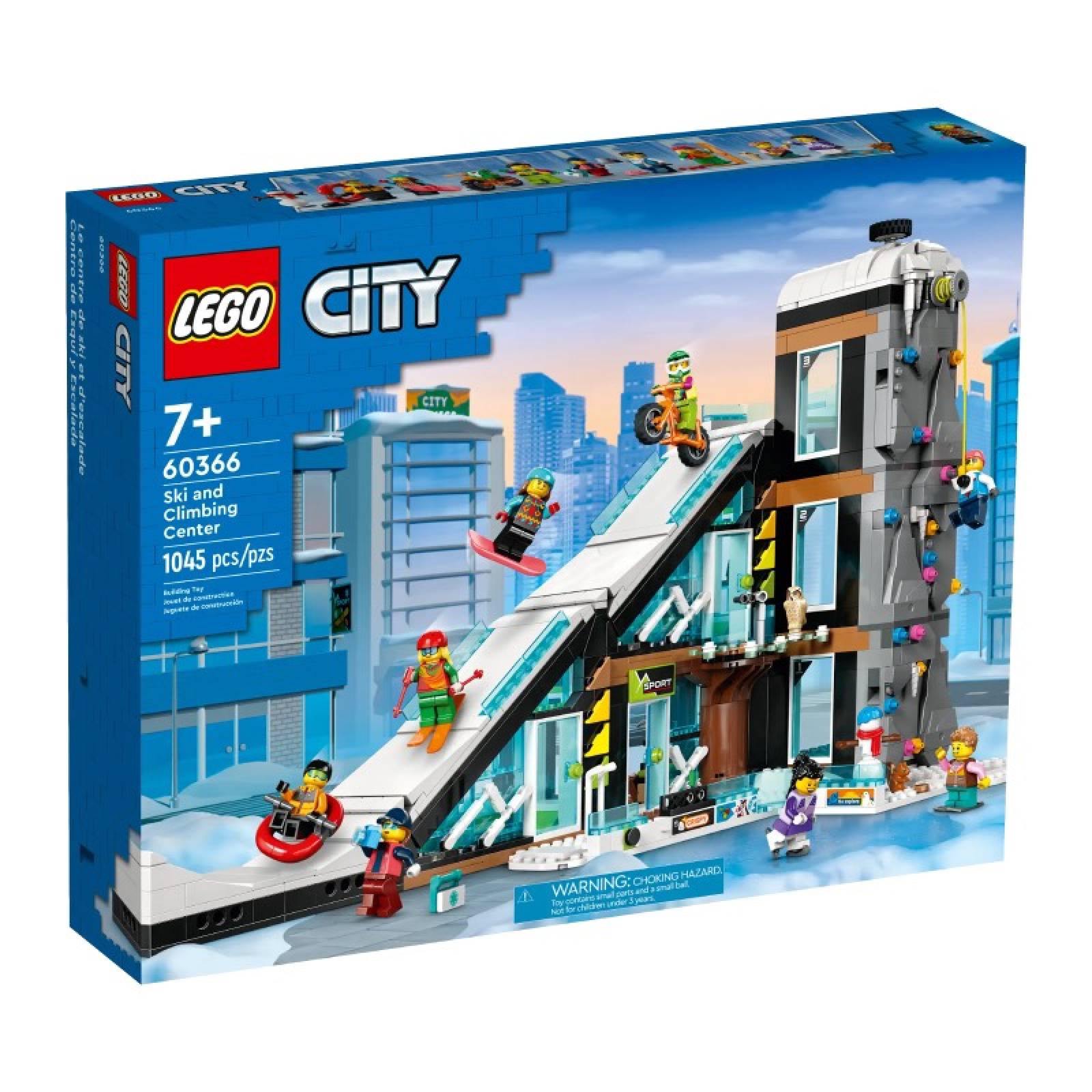 LEGO City Ski and Climbing Center 60366 7+