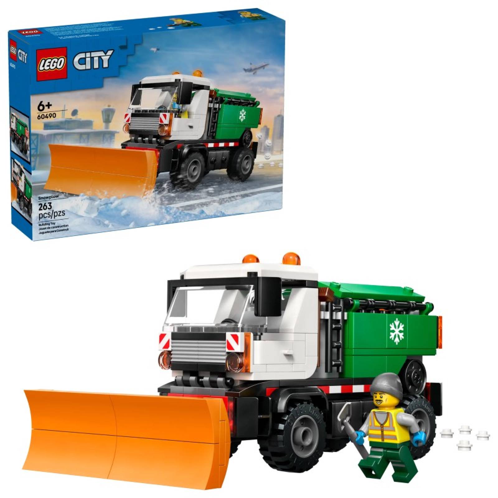 LEGO City Snowplow 60490 6+