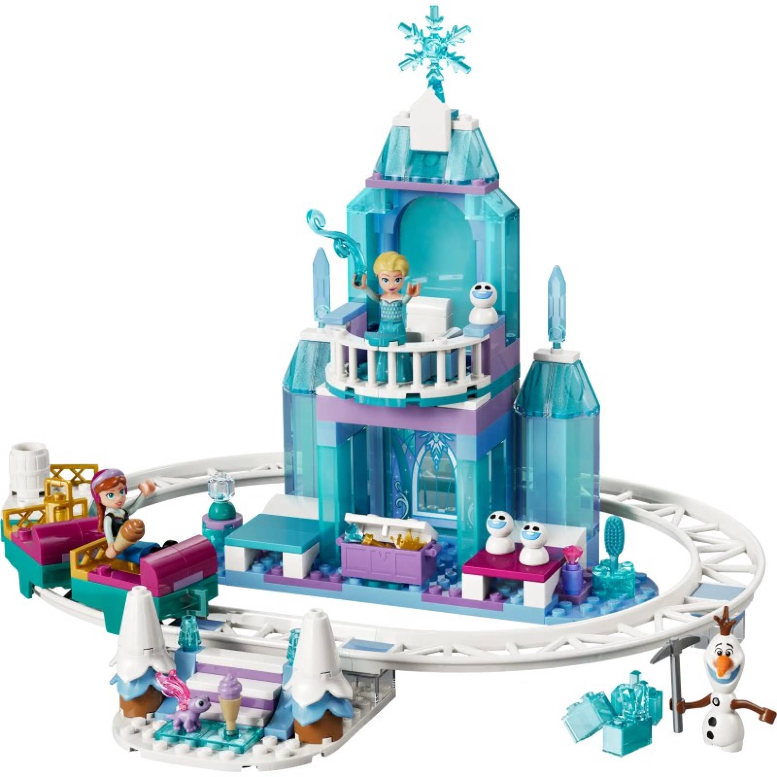 LEGO Disney Elsa's Ice Castle & Snow Ride Adventure 43281 4+ thumbnails