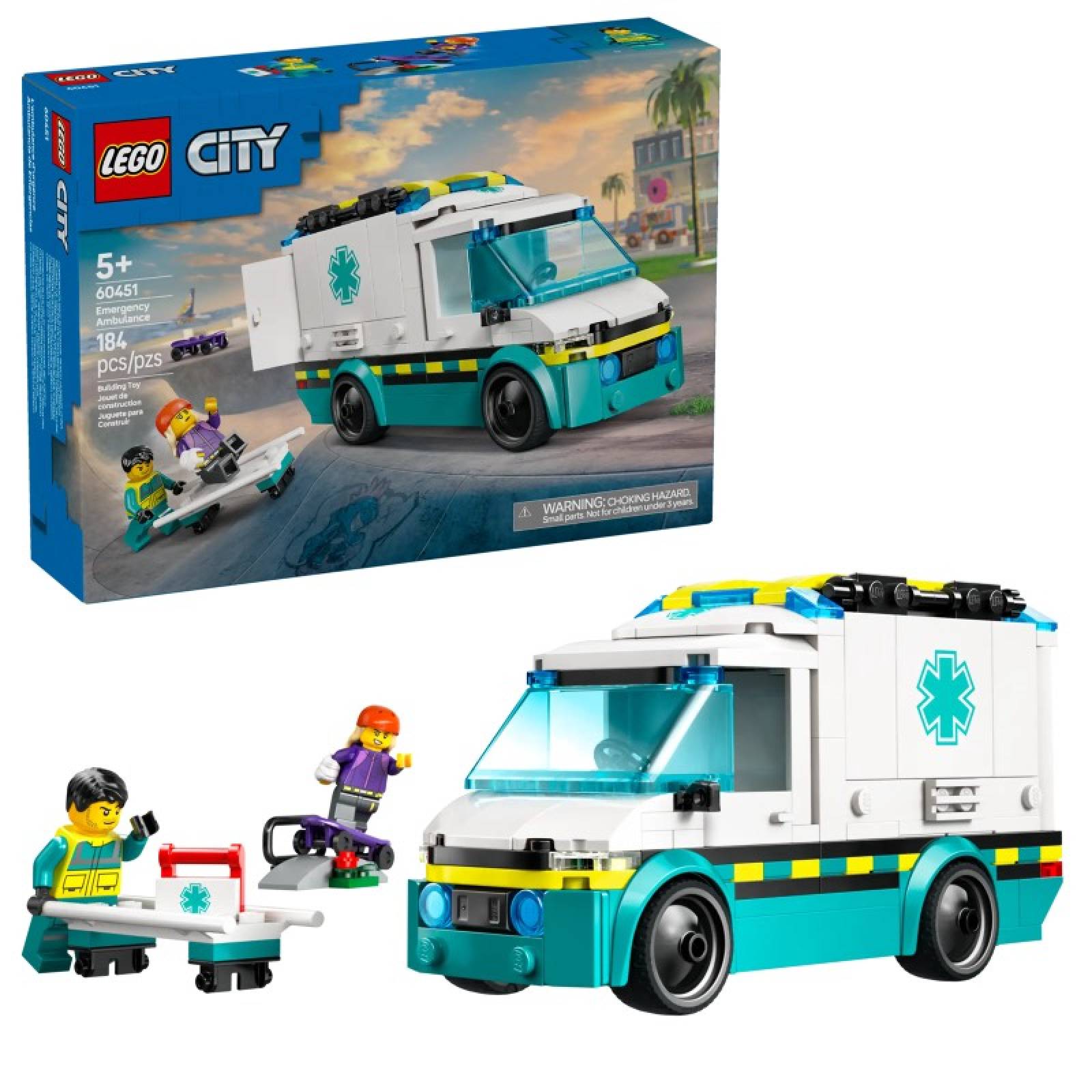 LEGO Emergency Ambulance 60451 5+