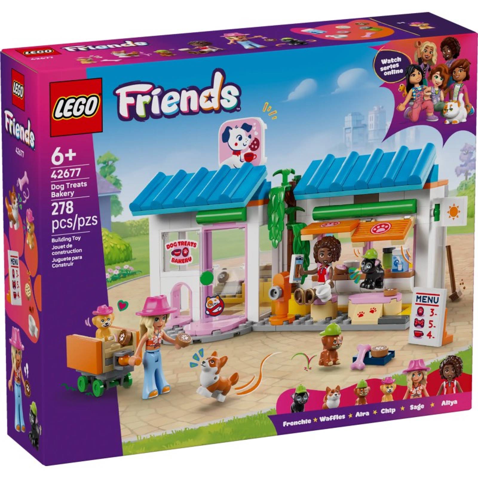 LEGO Friends Dog Treats Bakery 42677 6+