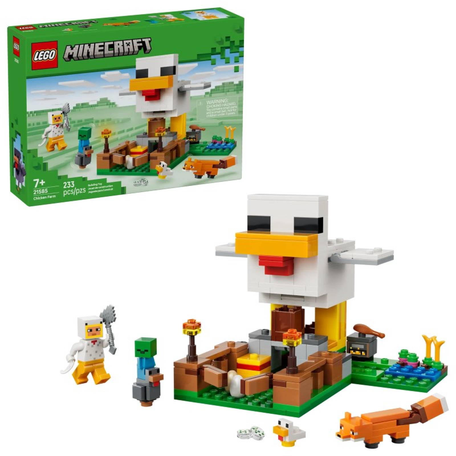 LEGO Minecraft Chicken Farm 21585 7+