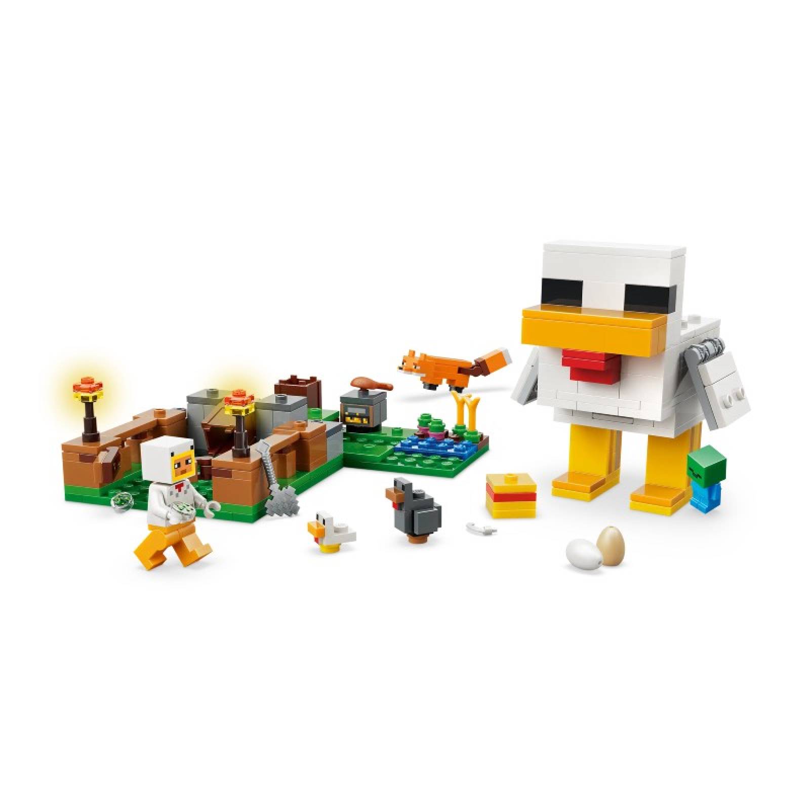 LEGO Minecraft Chicken Farm 21585 7+ thumbnails
