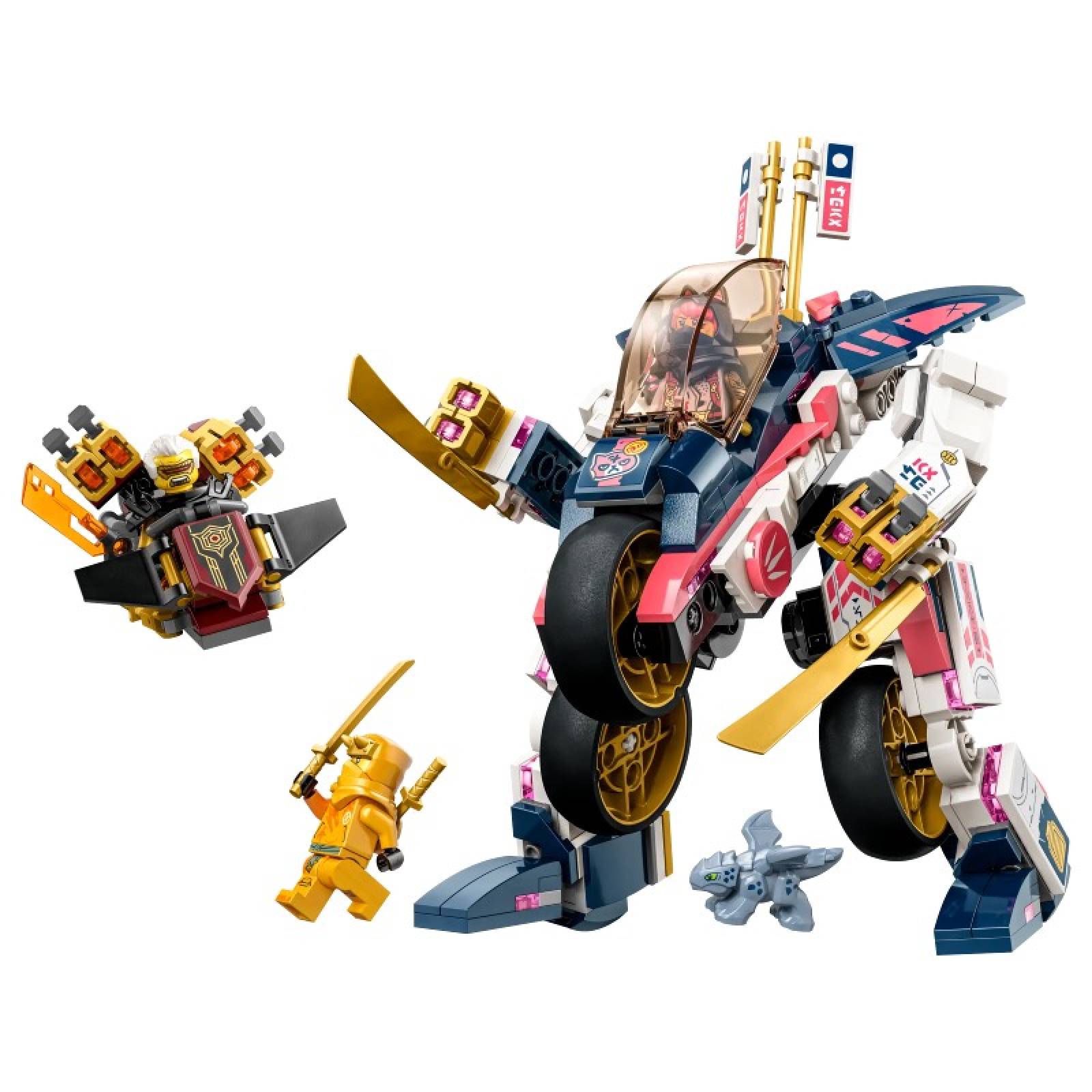 LEGO Ninjago Sora's Transforming Mech Bike Racer 71792 8+ thumbnails