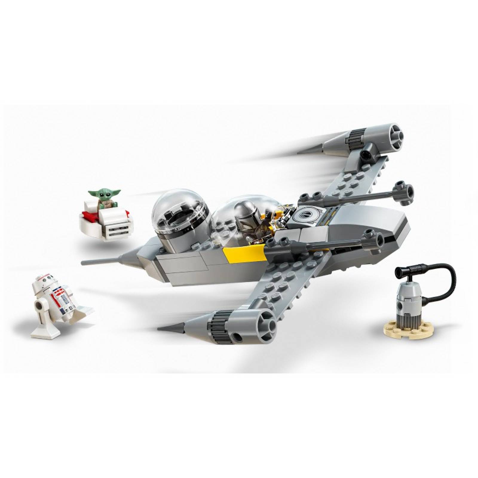 LEGO Star Wars Mando & Grogu's N-1 Starfighter 75410 4+ thumbnails