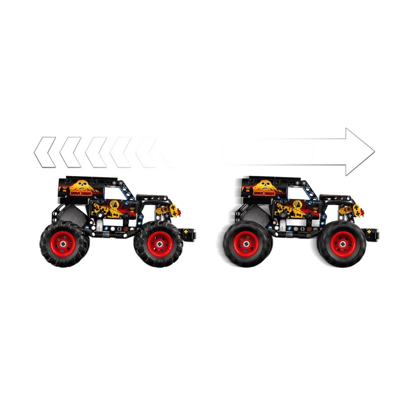 LEGO Technic Monster Jam Grave Digger Fire and Ice 42219 7+ thumbnails