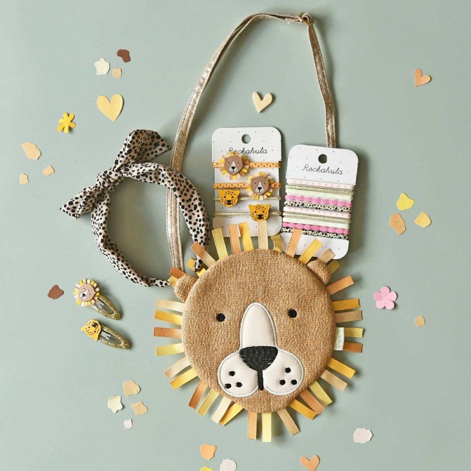 Leopard Love Tie Headband thumbnails