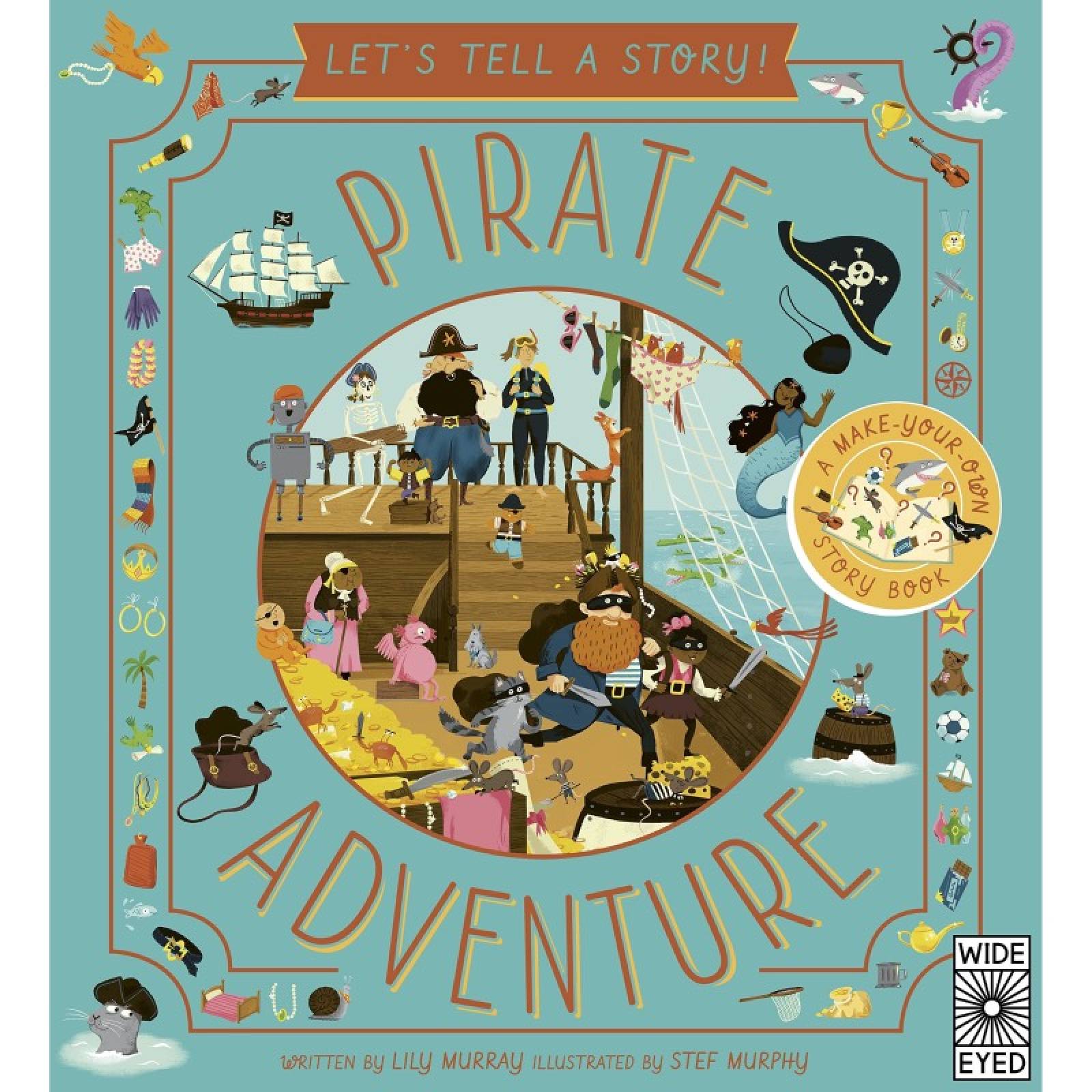 Let's Tell A Story: Pirate Adventure - Paperback Book