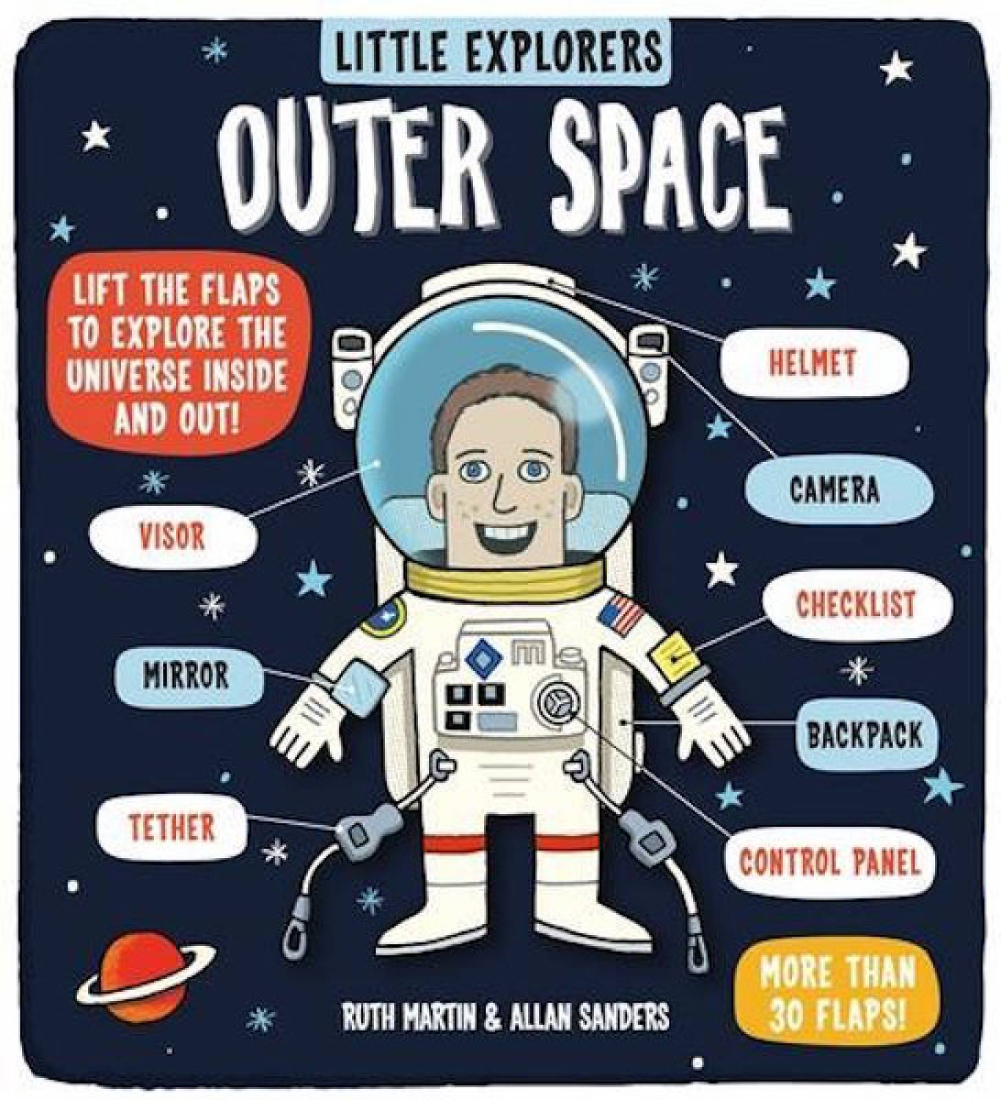 Little Explorers: Outer Space Hardback Book