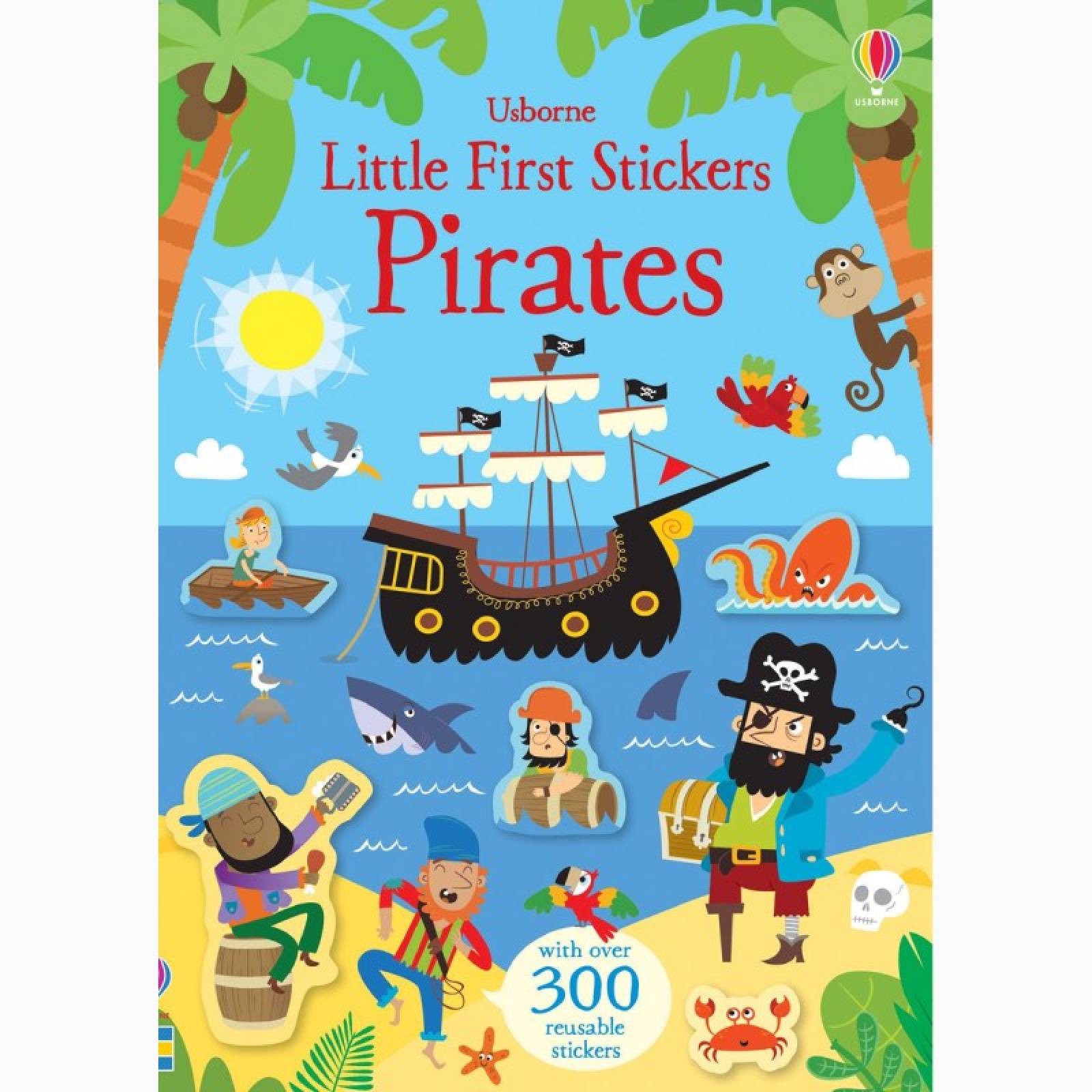 Little First Stickers: Pirates - Paperback Book