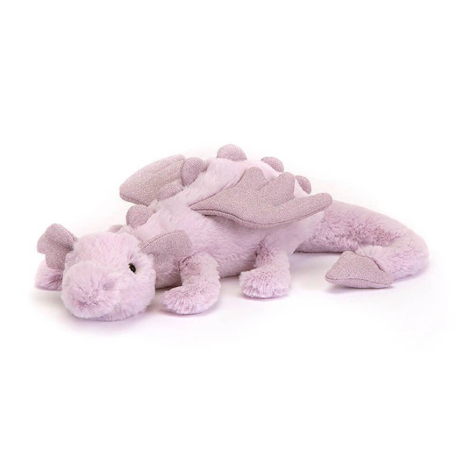 Little Lavender Dragon Soft Toy By Jellycat 0+