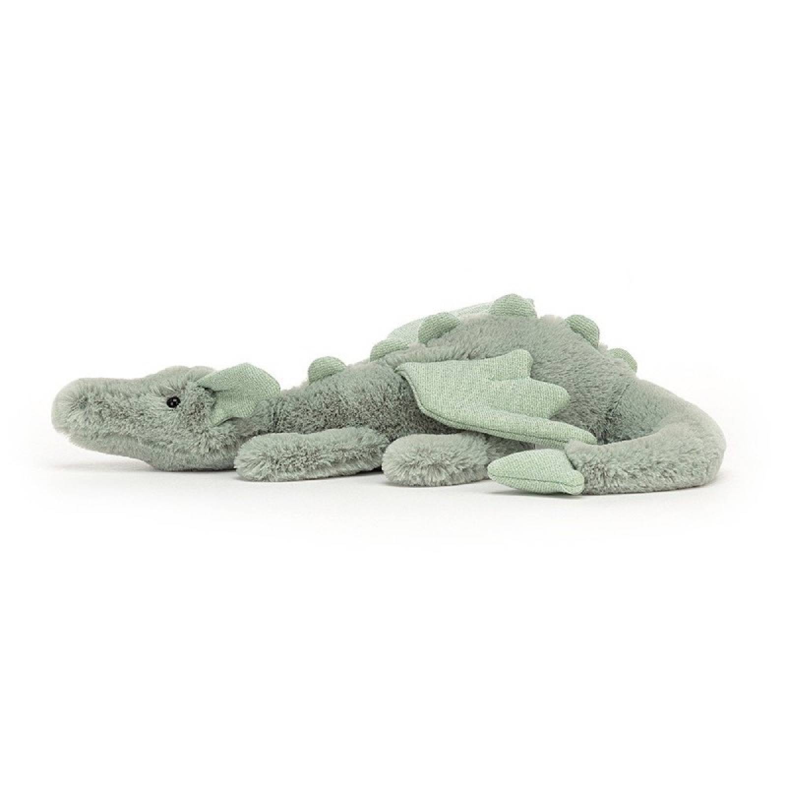 Little Sage Dragon Soft Toy By Jellycat thumbnails