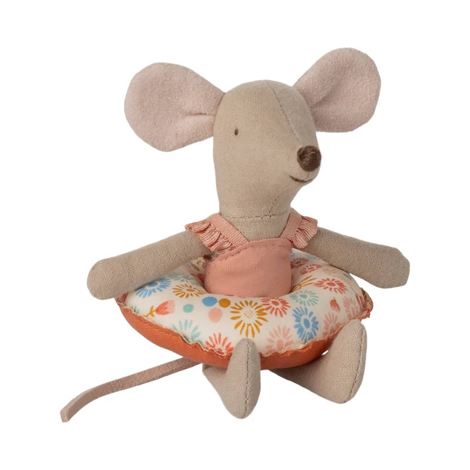 Little Sister Beach Mouse With Float By Maileg 3+ thumbnails