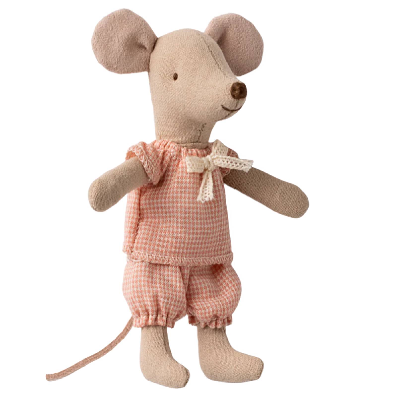 Little Sister Mouse In Matchbox By Maileg 3+ thumbnails